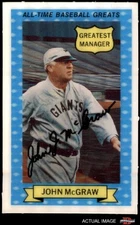 1970 Rold Gold #3 John McGraw Giants MANAGER HOF 6 - EX/MT