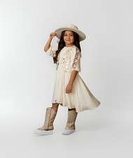 New cream size 4 Joyfolie Sariyah Dress