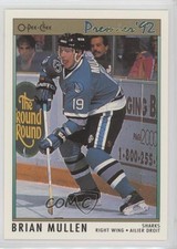 1991-92 O-Pee-Chee Premier Brian Mullen #166 0w8