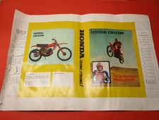 VINTAGE HONDA CR125M ELSINORE BOOK COVER