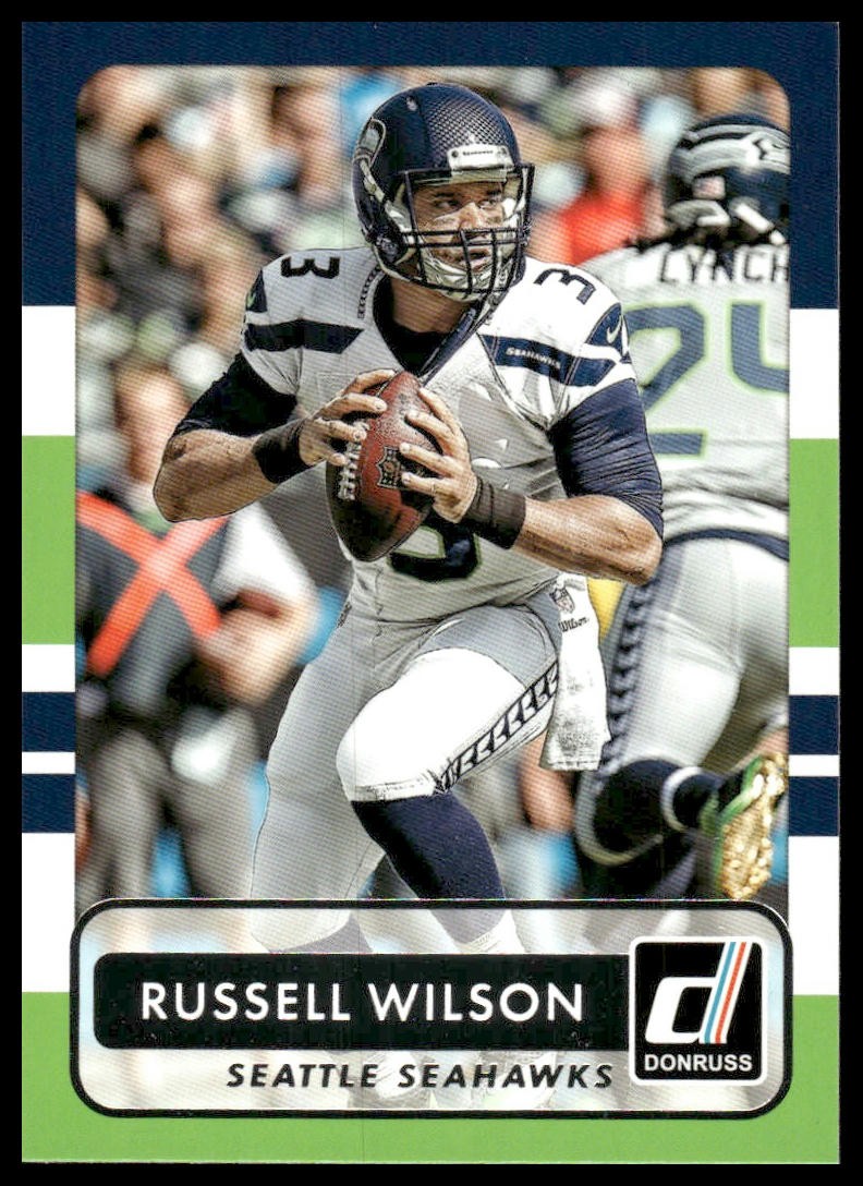 Russell Wilson 2015 Donruss #28 Seattle Seahawks