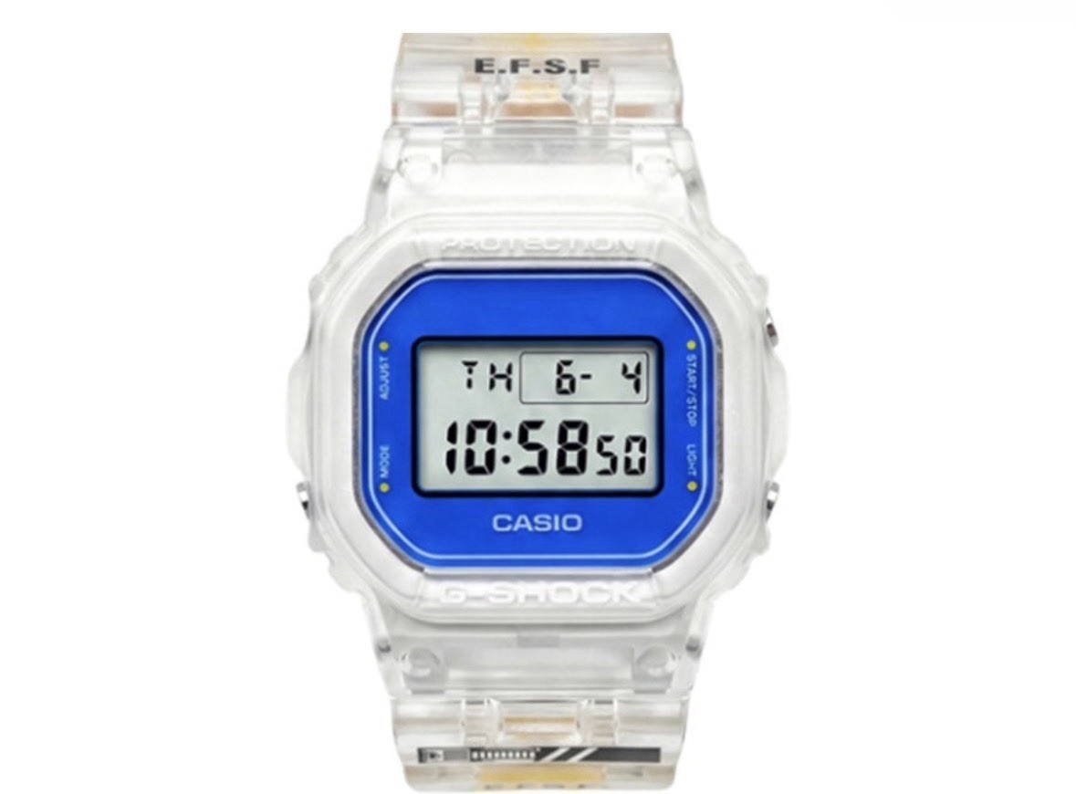 Casio G-Shock x Gundam DW-5600GM26-7DR RX-78-2 Korea Exclusive