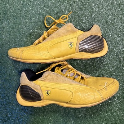 Vintage Puma Future Cat Yellow Ferrari Men s Size 10.5 Rare