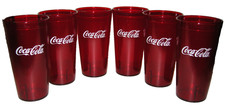 Red Textured Plastic Tumbler Coca Cola Cups, ...