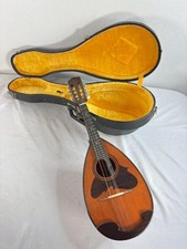 Suzuki Violin Mandolin M 218 With Hard Case Tested Working Vintage