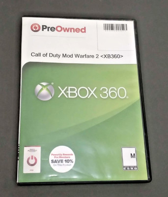 Call of Duty Modern Warfare 2 Xbox 360 Tested Works No Manual