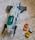 1989 Transformers MicroMasters G1 Decepticon Skystalker Hasbro Vintage Jet Ship
