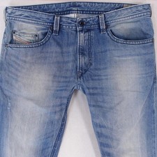 Uomos Diesel THAVAR Slim Skinny Blu Jeans W36 L34