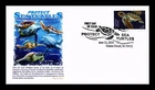 Dr Jim Stamps Loggerhead Sea Turtle 2024 First Day Cover Panda Cachets