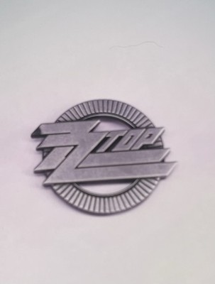 ZZ Top Metal Pin Badge Brooch Rock Band Music Give Me All Your Loving La Grange