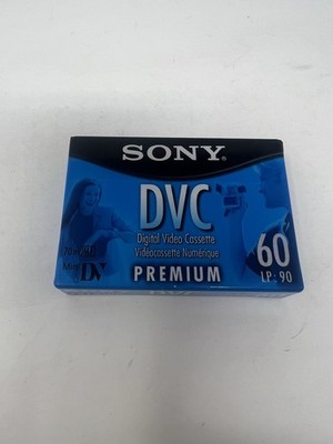 Sony DVC Premium Mini DV Digital Video Tape DVM60PRL 60 Minute A4 New