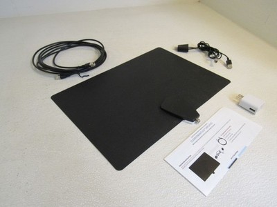 Antennas Direct Amplified Indoor Ultra Thin HDTV Antenna 16in H Black FLEX-1