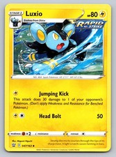 Luxio 047/163 SWSH05: Battle Styles Pokemon Card - NM