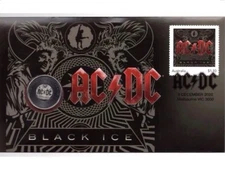 2022 Australian PNC “AC/DC Black Ice 15th Anniversary”UNC Coloured 20c Coin