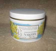 NAKERY BEAUTY Skin Toning Body Butter Sunshine Bouquet FS 7.9 oz New Sealed