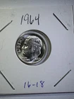 1964 10C Roosevelt Dime SILVER Uncirculated (16-18)