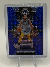2022-23 Panini Mosaic - Ziaire Williams #163 Blue Mosaic Prizm /199 Grizzlies
