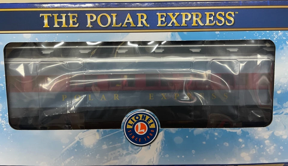 LIONEL 2427300 POLAR EXPRESS 20TH ANNIVERSARY 18" COACH PASSENGER CAR GAUGE NEW - Image 2 of 4