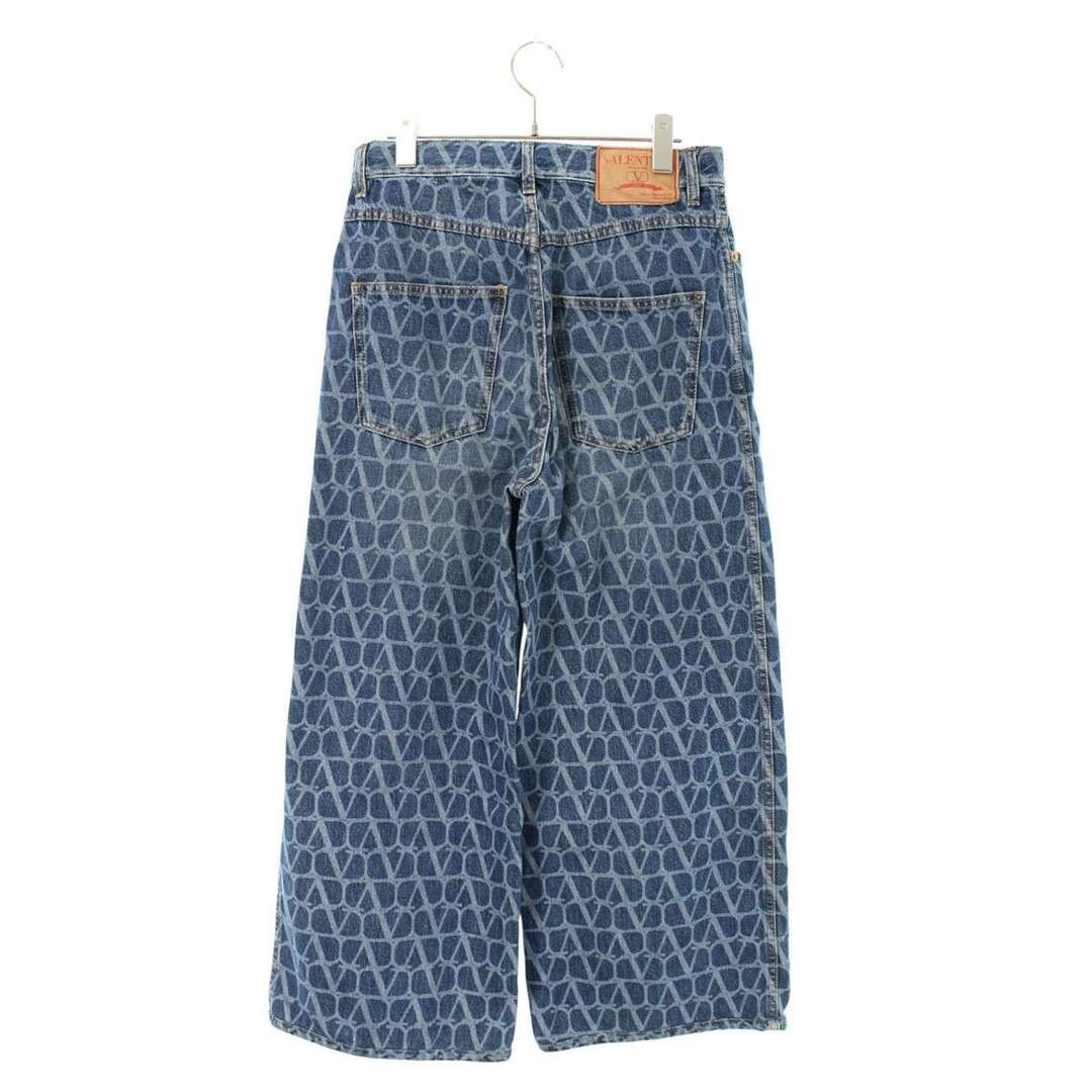 Valentino 4v3DE02O9WE V logo Total Pattern Denim Pants Men's 28 in Used 386917c7 thumbnail 3