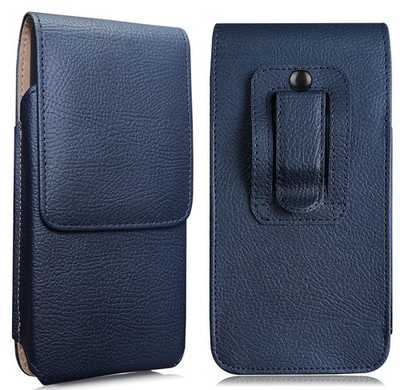 Vertical Carrying Leather Cell Phone Holster Pouch Case For iPhone XS Max/XR/11
