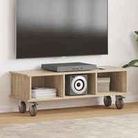 Tv-St?Nder 100 X 35 X 35 Cm Sonoma-Eiche Holzwerkstoff