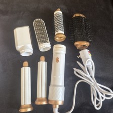 Yitrust WT-622 White Gold Corded Electric 6 in 1 Hair Dryer Styling Tool