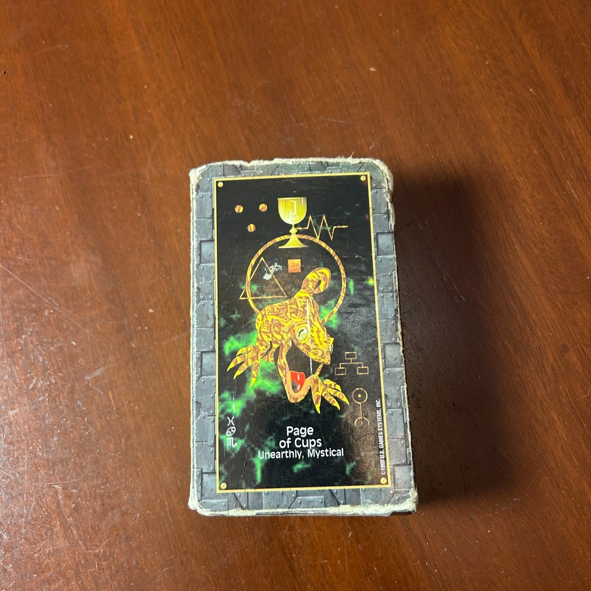 Vtg Crow's Magick Tarot Londa Marks US Games Systems 1998