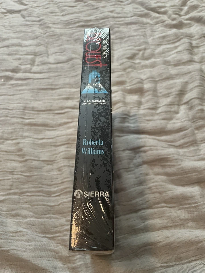 Colonel’s Bequest Roberta Williams Game Sealed Big Box PC 1989 Sierra Vintage  - Image 4 of 4