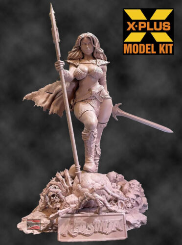 Kit Modelo Plástico Sonja Rojo 1/8 X-Plus - Imagen 13 de 13