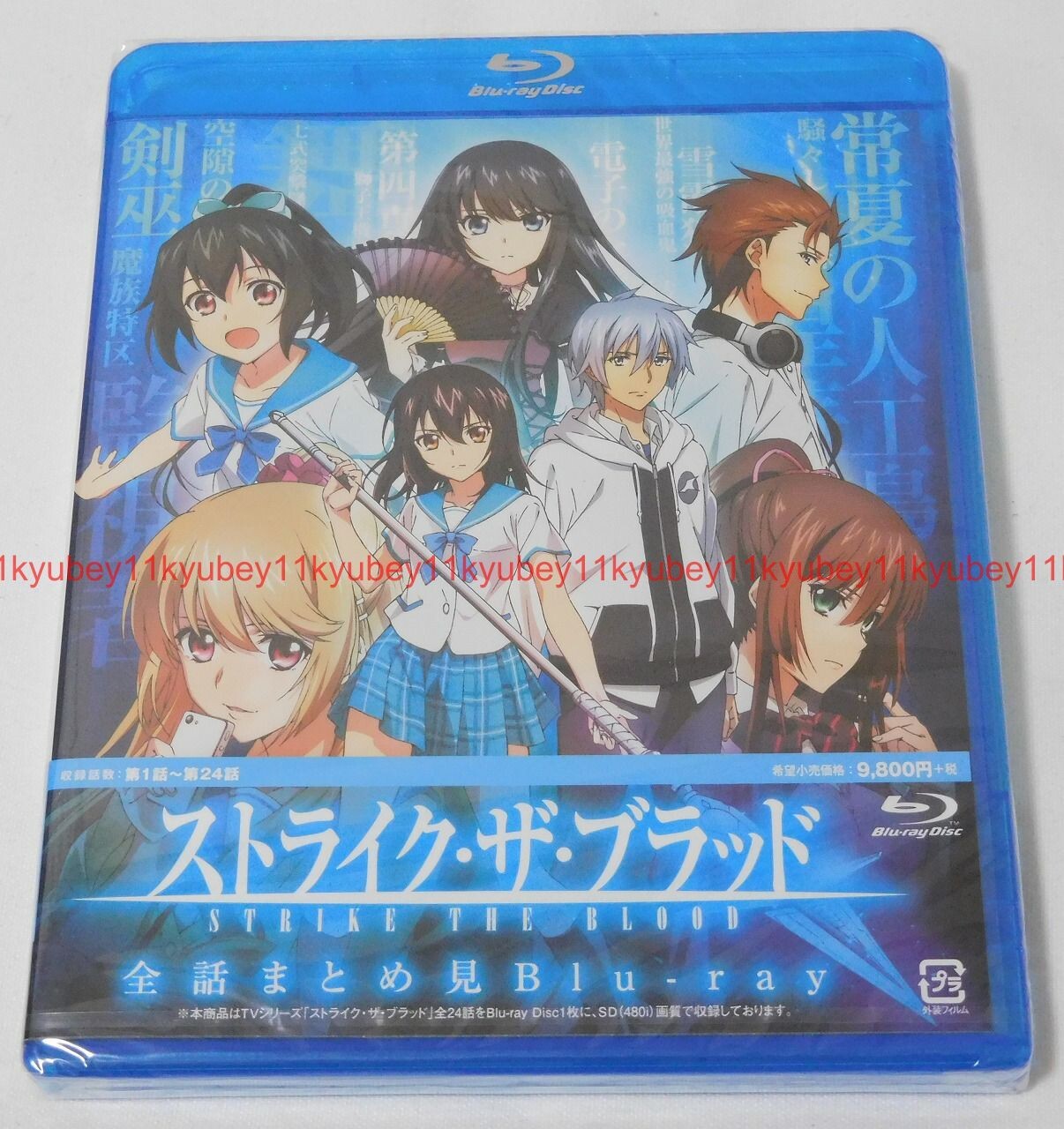 New Strike the Blood 1st Season Episode 1 to 24 Complete Blu-ray