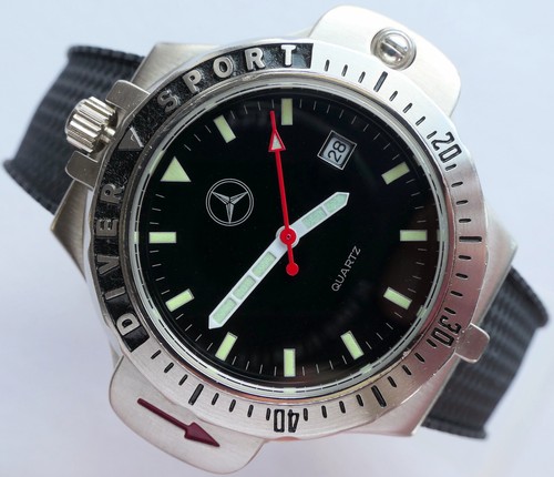 Mercedes Benz Classic Diver Rambo Design Compass Car Accessory Sport Watch - Picture 2 of 23