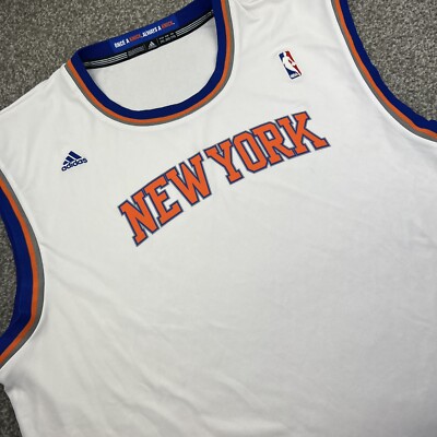ビンテージ　00s NBA  メンズXXL ユニフォーム　ニックス New York Knicks Jersey Mens 2XL XXL White Blank Home Adidas NBA