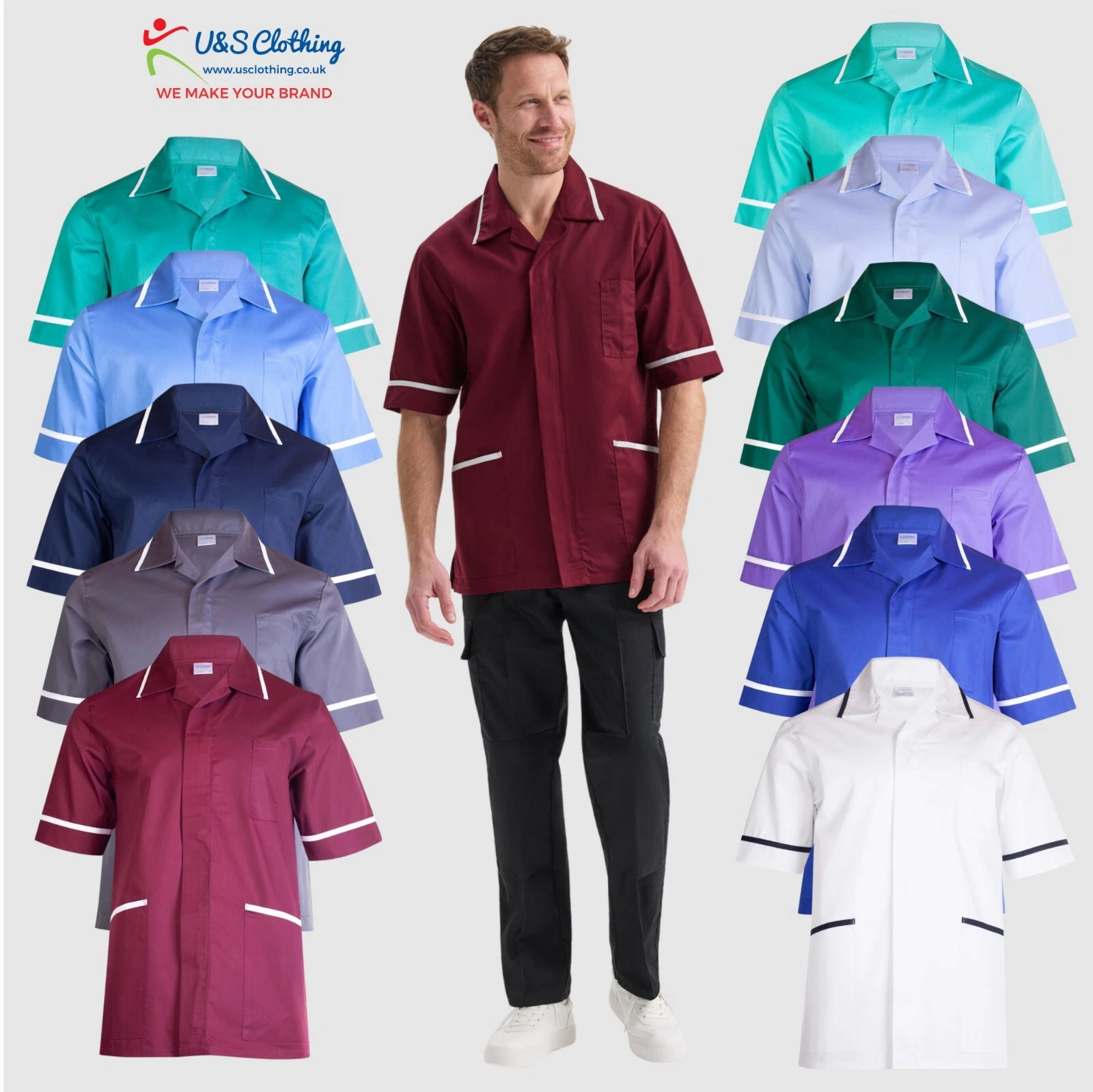 Men Premium Tunic Uneek Healthcare Uniform Hospital Nurse Salon Plain Work Shirt
Opens in a new wind