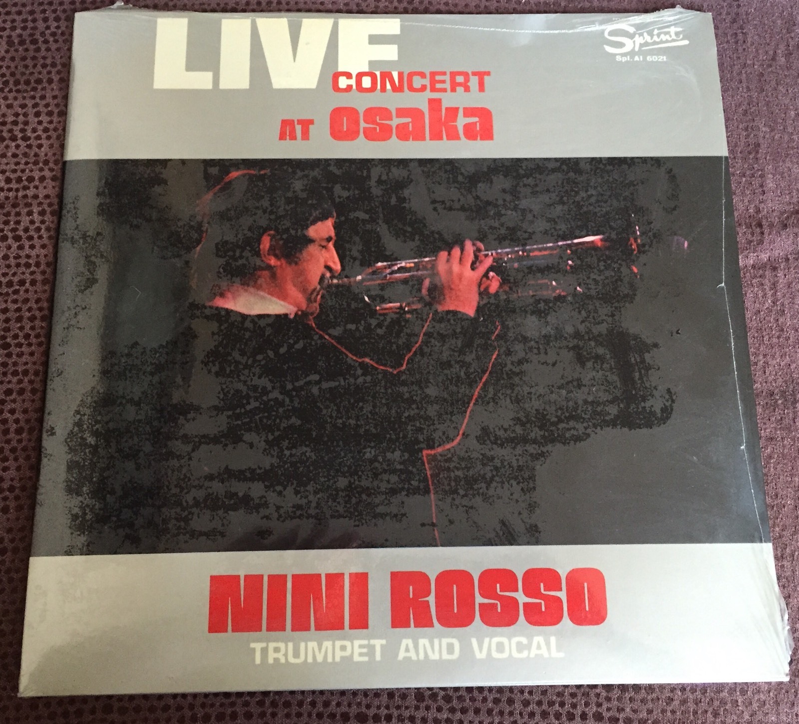Nini Rosso ‎Live Concert Osaka Trumpet Pisano Simoni Grever Ram Italy LP SEALED