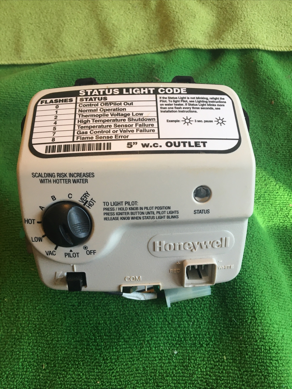 Honeywell Water Heater Control Valve WV8840B1110 New | eBay