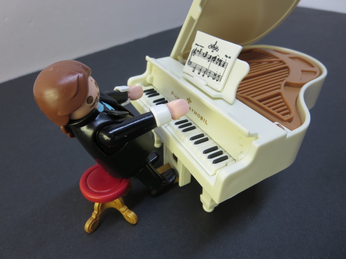 【新品】Playmobil 4309 ピアニスト Playmobil #4309 Piano Player W/Piano. Complete. Works! | eBay
