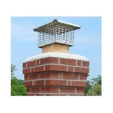 Chimney Cap 14 In. X 14 In. Adjustable Stainless Steel The Forever Cap New