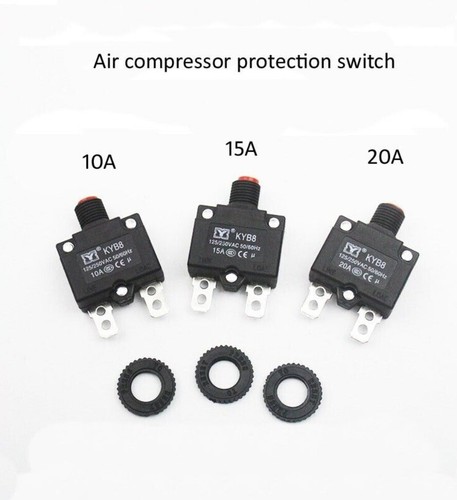 1Pcs Air Compressor Single Phase Motor Current Thermal Overload ...
