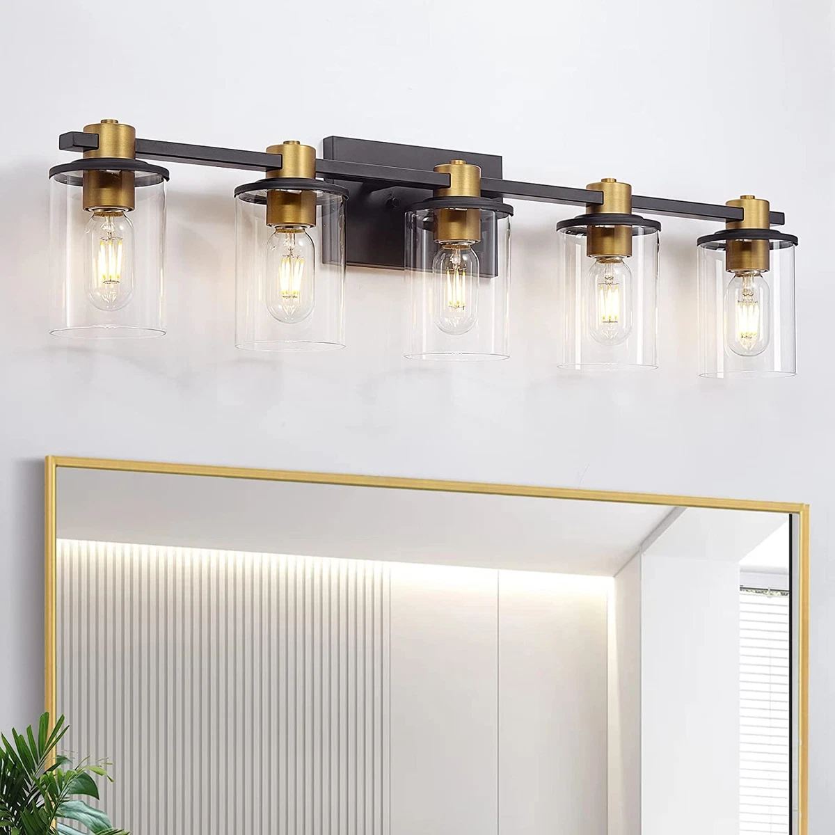 Bathroom 5 light online fixtures