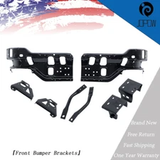 For Chevy Silverado 2500HD 3500HD 11-14 Bumper Face Bar Brackets Retainer Braces