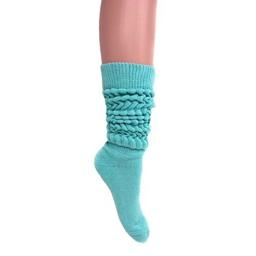 Heavy Slouch Socks for Women Colorful Cotton Long Boot Socks 21 PAIRS Size 9-11 - Picture 7 of 12