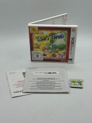 Nintendso 3DS - Yoshi's New Island - CIB/PAL
