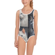 All-Over Print Kids Swimsuit