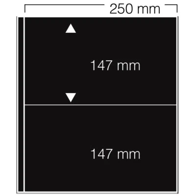 5-SAFE-732-Einsteckblätter-Blankoblätter-GARANT-Schwarz-2-Taschen-250x147mm