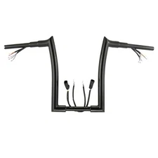 For Harley 14" Pre-wired Ape Hanger 1" Clamp for Custom Deluxe Road King 07-13