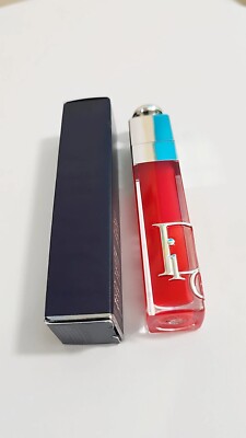 Dior Addict Lip Maximizer Plumping Gloss 0.20 oz. Full Size Boxed - 015 CHERRY 