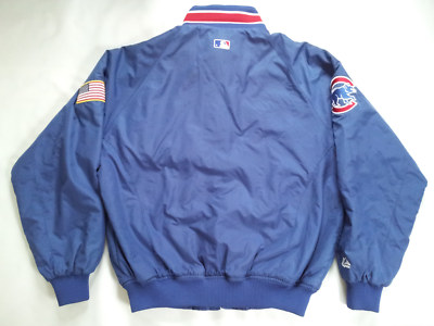 VTG RARE 9/11 2001 SEASON MAJESTIC CHICAGO CUBS AUTHENTIC DUGOUT