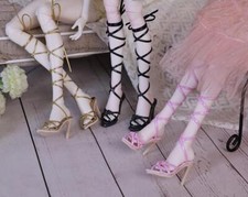 BJD 1/4 Doll Heeled Sandals Doll Shoes WX4-339