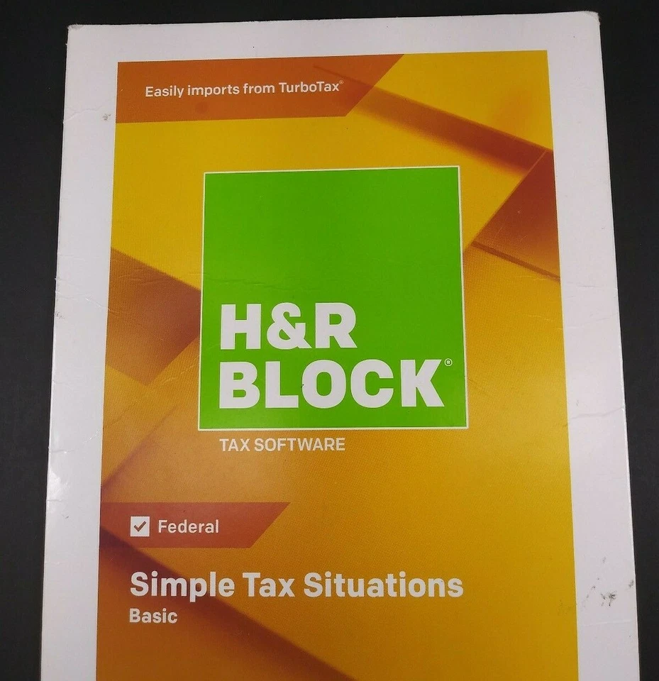 H&R Block Tax Software 2018 Basic Simple Tax Situations Federal - Image 3 of 4