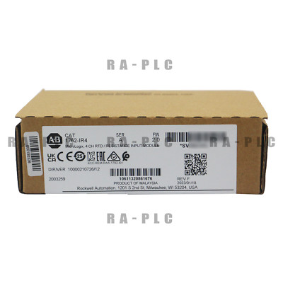 New Allen-Bradley 1762-IR4 MicroLogix 1200 RTD Resistance Input Module